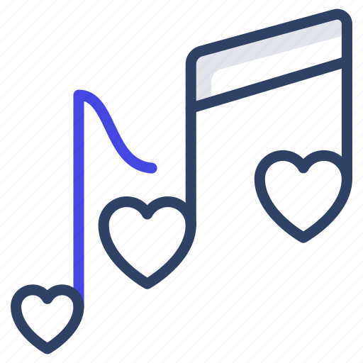 Music notes, melody, music nota, favorite music, love music icon - Download on Iconfinder