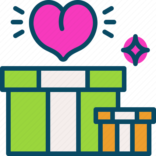 Gift, love, birthday, greeting, valentine icon - Download on Iconfinder