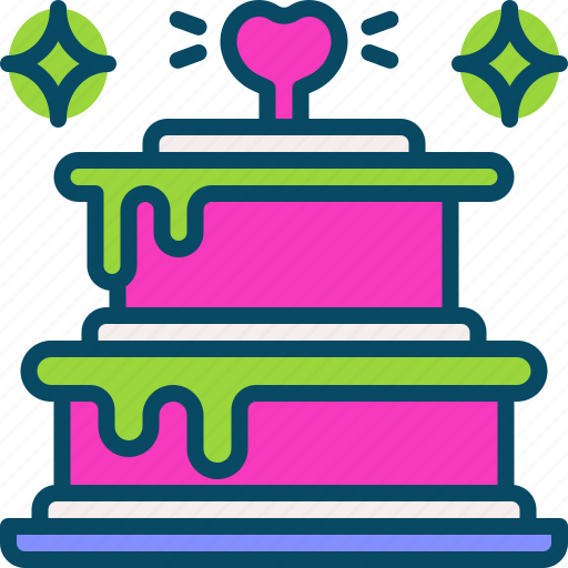 Wedding, cake, food, celebrate icon - Download on Iconfinder