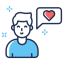 lover, boy, romantic, guy, love, chat, talk, communication 