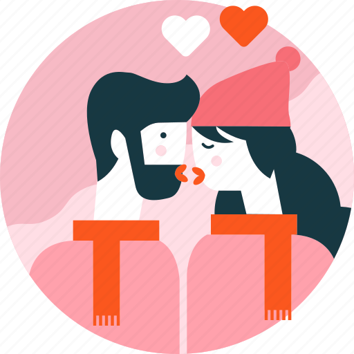 Couple, kiss, love, man, romantic, valentine, woman icon - Download on Iconfinder