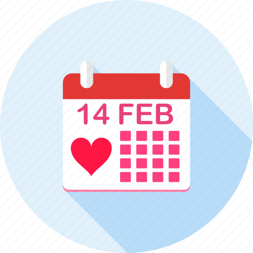 Calender, love, romance, valentines day, date, valentine, valentine day icon - Download on Iconfinder