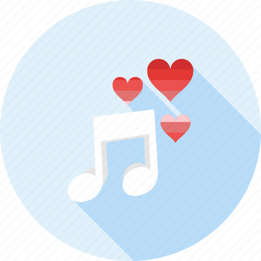 Music, love song, song, love, romance, romantic, melody icon - Download on Iconfinder