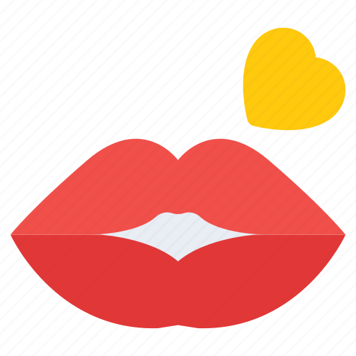 Glossy lips, lips, mouth, organ, lipstick icon - Download on Iconfinder