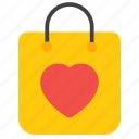 valentine shopping, love shopping, handbag, tote bag, jute bag 