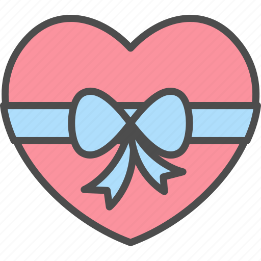 Valentine, love, box, gift icon - Download on Iconfinder