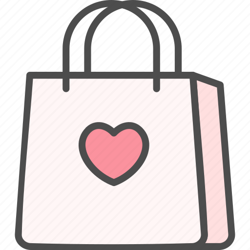 Valentine, love, shop, heart icon - Download on Iconfinder