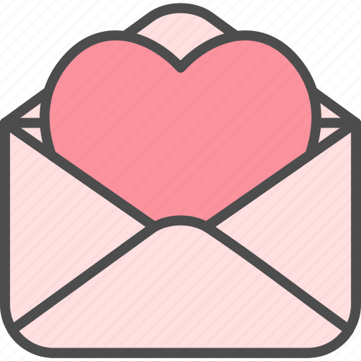 Valentine, love, heart, envelope icon - Download on Iconfinder