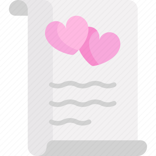 Love letter, valentines day, valentines, heart, letter, romantic, message icon - Download on Iconfinder
