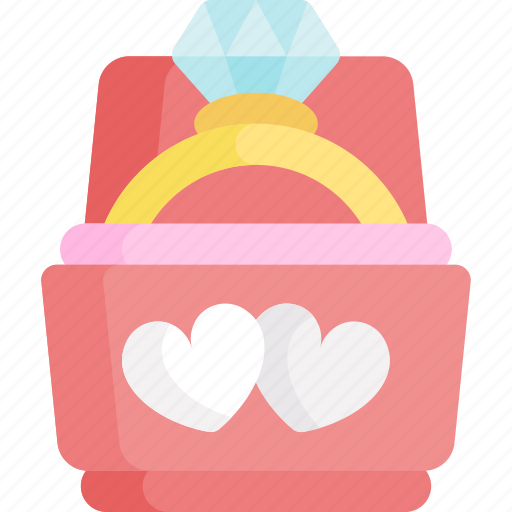 Ring, valentines day, valentines, love, heart, diamond, wedding ring icon - Download on Iconfinder