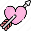 love, heart, arrow, valentines day, valentines, cupid, romance, relationship 