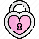 heart shaped padlock, valentines day, love, heart, lock, padlock, fidelity