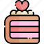cake, valentines day, valentines, love, heart, dessert, sweet 