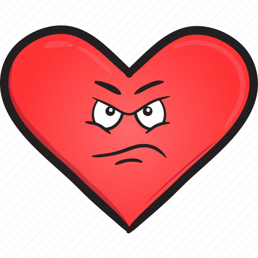 Cartoon, day, emoji, face, heart, smiley, valentines icon - Download on ...