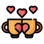 cup, coffee, love and romance, valentines day, valentine, mug, food and restaurant 