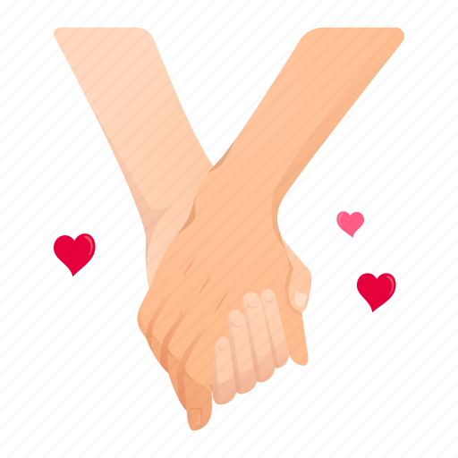Holiday, valentines, holding hands, hands, couple, love, heart icon - Download on Iconfinder