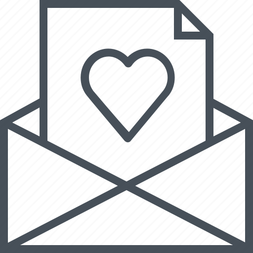Email, hearth, letter, love, mail icon - Download on Iconfinder
