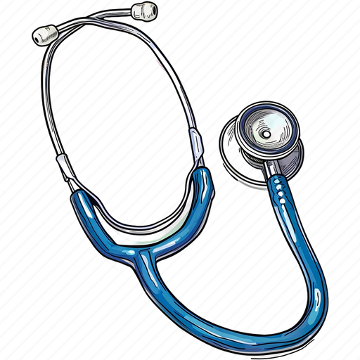 Stethoscope, hospital, care, phonendoscope, medicine, drug 3D illustration - Download on Iconfinder