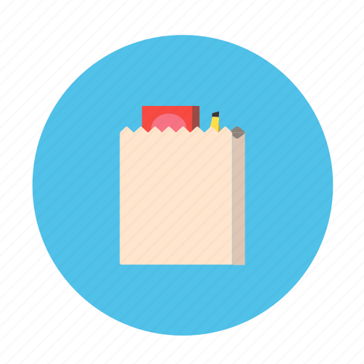 Food, grocery, grocery bag, grocery shopping, paper bag, safeway, wholefood icon - Download on Iconfinder