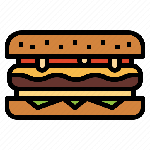 Fast, food, hamburger, junk, sandwich icon - Download on Iconfinder