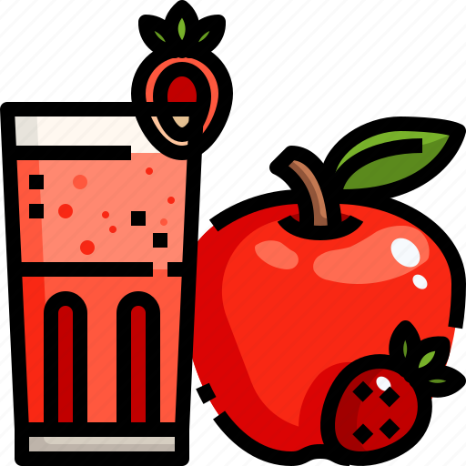 Apple, drink, food, fresh, healthy, juice, refreshment icon - Download on Iconfinder