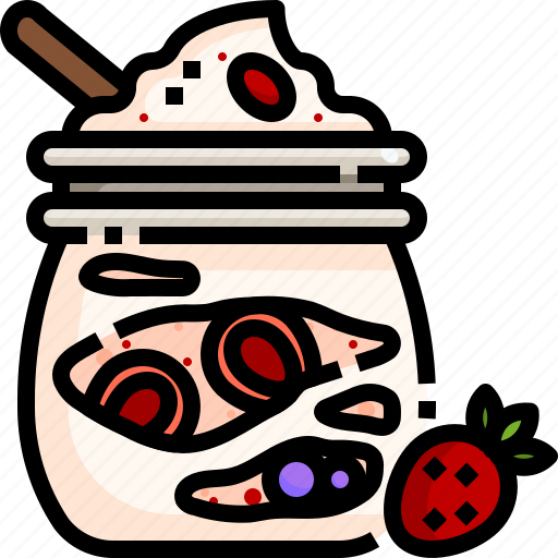 Cream, dessert, frozen, ice, summer, summertime, yogurt icon - Download on Iconfinder
