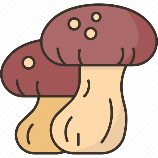 Mushroom, edible, cuisine, ingredient, fungus icon - Download on Iconfinder