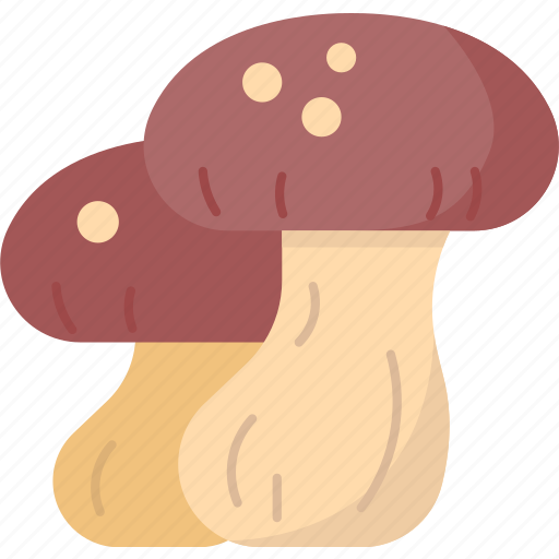 Mushroom, edible, cuisine, ingredient, fungus icon - Download on Iconfinder
