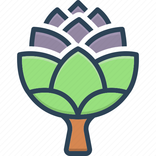 Artichoke, buds, flower, green, healthy, nutrition, vegetarian icon - Download on Iconfinder