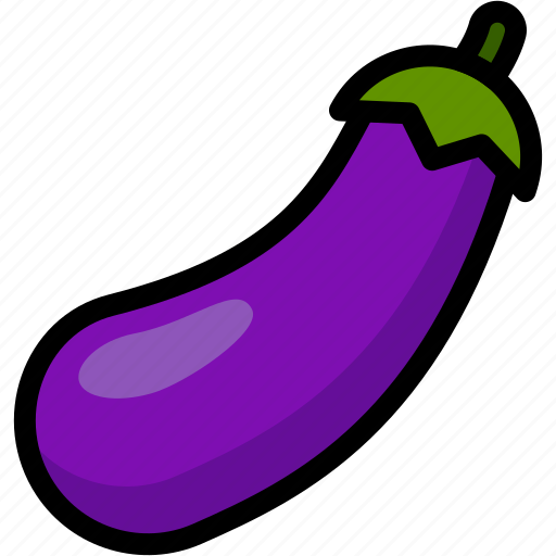 Eggplant, food, healthy, organic, vegan, vegetable, vegetarian icon - Download on Iconfinder