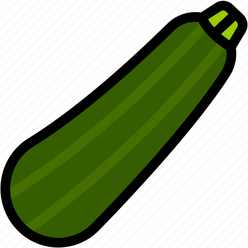 Food, healthy, organic, vegan, vegetable, vegetarian, zucchini icon - Download on Iconfinder