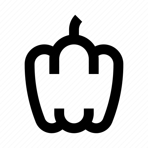 Bell, cook, food, healthy, kitchen, pepper, vegetable icon - Download on Iconfinder