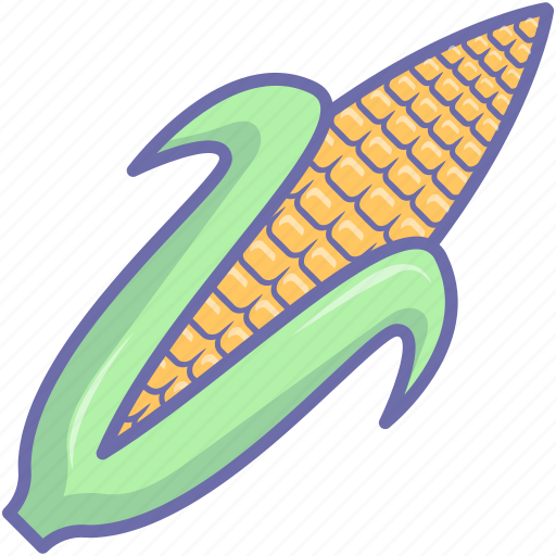 Corn, food, vegetable, vegetables icon - Download on Iconfinder
