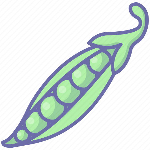 Food, peas, pod, vegetable, vegetables icon - Download on Iconfinder