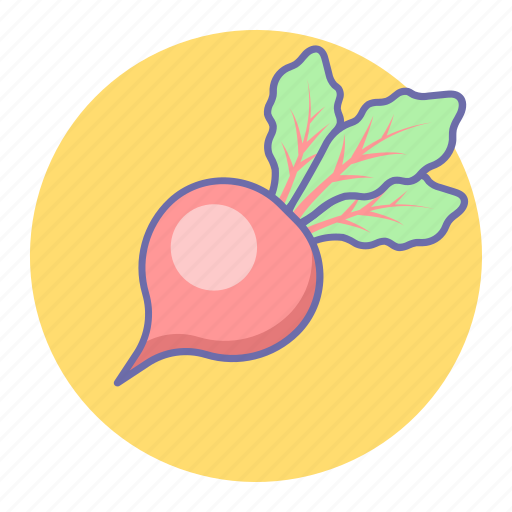 Food, radish, vegetable icon - Download on Iconfinder