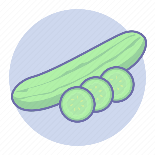 Cucumber, food, vegetable, vegetables icon - Download on Iconfinder