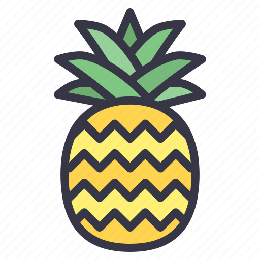 Seasonal, food, spring, vegetables, fruits, pineapple, pineapples icon - Download on Iconfinder