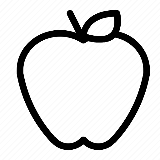 Apple, dessert, food, fresh, fruit, healthy, meal icon - Download on Iconfinder
