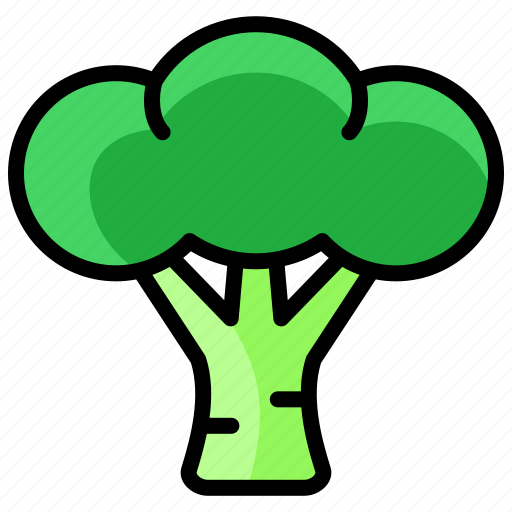 Vegetables, broccoli, food, green, gardening, healthy icon - Download on Iconfinder