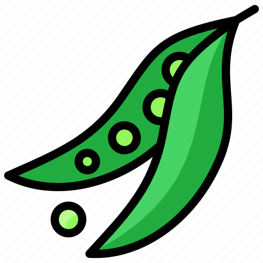Vegetables, pea, food, beans, gardening, healthy icon - Download on Iconfinder