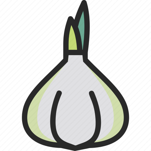Garlic, head, root, vegetable icon - Download on Iconfinder