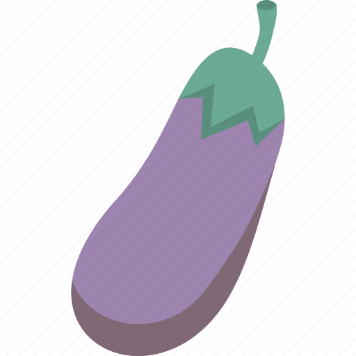 Aubergine, brinjal, eggplant, purple, vegetable icon - Download on Iconfinder