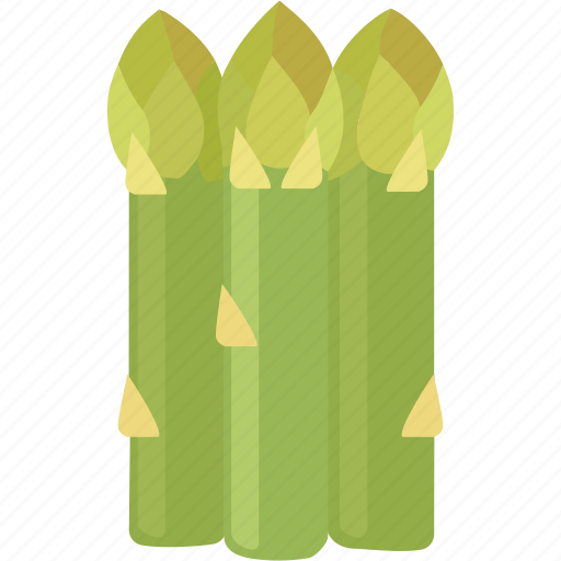 Asparagus, garden, shoots, sparrow grass, vegetable icon - Download on Iconfinder