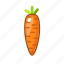 carrot, food, orange, vegetable, vegeterian 