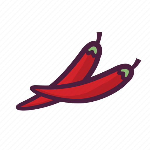 Vegetable, chili, spicy, gastronomy, spice icon - Download on Iconfinder