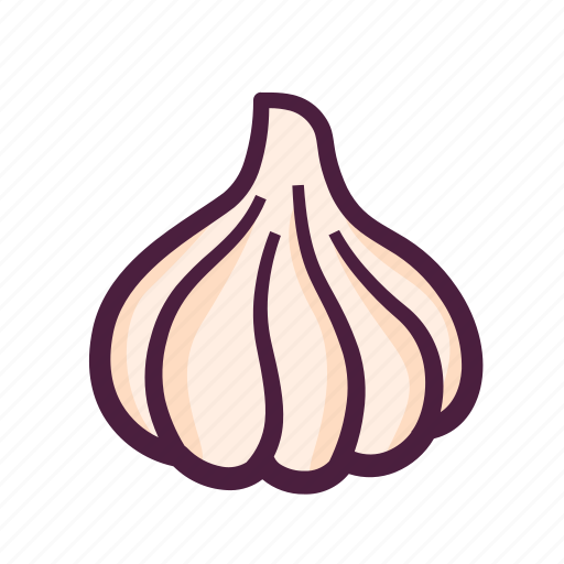Vegetable, gastronomy, garlic, spice, garlic bulb icon - Download on Iconfinder