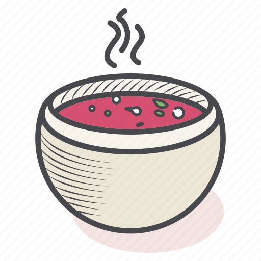 Bowl, cooking, food, hot, meal, soup icon - Download on Iconfinder