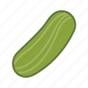 pickle, cucumber, salad, vegetable 