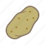 potato, vegetable 