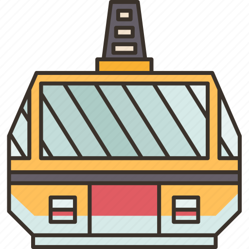 Aerial, tramway, cable, hanging, tourism icon - Download on Iconfinder